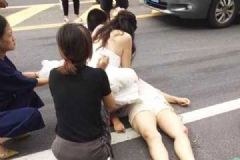 护士结婚当天穿婚纱当街救人，义举震撼在场群众[多图]