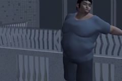 不肯陪父亲玩吃鸡被打，300斤重男孩把父亲推下楼梯要跳楼[多图]